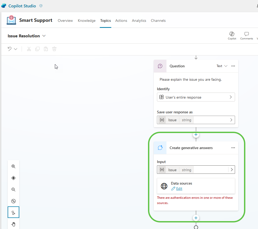 Authentication Error